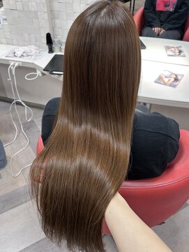 ビファイン 本店(Befine) 縮毛矯正 ストレートパーマ 髪質改善 酸性 艶 ロング