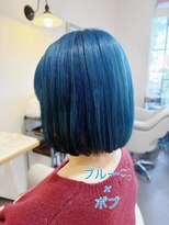 ユウヘアー 尾張旭店(U Hair) ブリーチカラー×ボブ