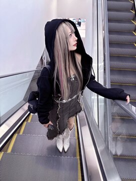 インク 渋谷(INK.) ダークアッシュ/似合わせカット/ミディアムレイヤーカット