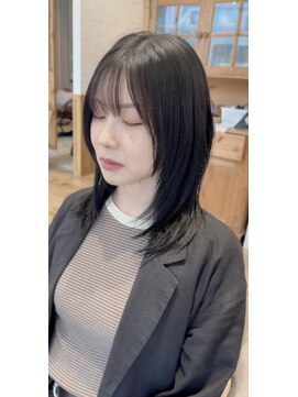 laf  hair ハイライト/髪質改善/白髪ぼかし【4月下旬 NEW OPEN（予定）】 【ヒロシ】レイヤーウルフ