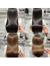 髪のダメージを抑えた艶髪×デザインを目指すLUPIのこだわりはこちら