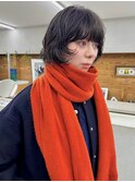 マッシュボブ ボブパーマ ワンカールパーマ ゆるめパーマ