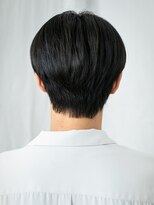 モッズヘア メン 仙台愛子駅前店(mod's hair men)&nbsp;20代30代黒髪ナチュラル短髪センターパート就活ショートb仙台