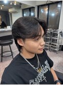 毛流れセンターパート