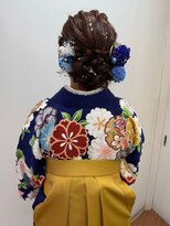 アカネ(Akane)&nbsp;卒業式ヘアセット　袴ヘアアレンジ　10代　20代
