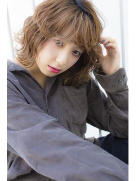 アジールヘア 池袋東口店(agir hair) くせ毛を生かしたニュアンスボブ【池袋/池袋東口/池袋駅】