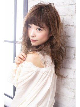 アジールヘア 池袋東口店(agir hair) ふわっと柔らかカールスタイル【池袋】池袋　池袋東口