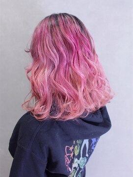 ラニヘアサロン(lani hair salon) パステルピンク