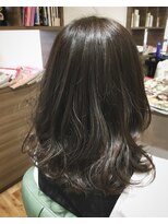 コアフィールドマサコ 北島店&nbsp;暗髪 カーキグレージュ☆