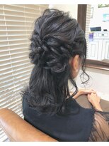 ナルム(naluM)&nbsp;half up arrange