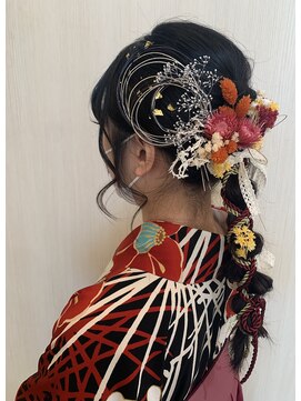 ヘアー デザイナーズ サロン アヴァンセ(HAIR DESIGNER'S SALON AVANCE) セット＋袴着付け