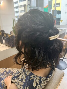 ローカル 築地(Local) ハーフアップ