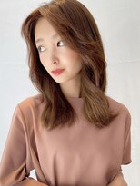 ケーツー心斎橋 クイーンズガーデン バイ ケーツー(K two QUEEN'S GARDEN by K two) 韓国風かきあげセミディ1/心斎橋&難波&なんば