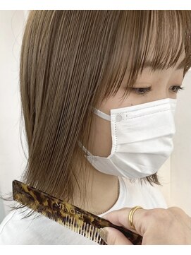 イコ 表参道原宿(ico) ブリーチなしダブルカラー　まろやかベージュ