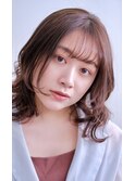 ムース揉み込むだけ!簡単ゆるふわニュアンスパーマ/20代30代