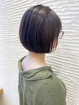 モリオ フロム ロンドン サッポロファクトリー店(morio FROM LONDON) 【morio】札幌ボブ　軽くアイロンを通すだけの艶ボブ