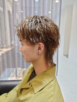 パシフィックダズールコパン(Pacific Dazzle copain)&nbsp;神戸メンズカット　ウルフ　ハイトーン