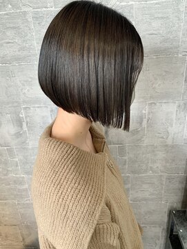 リル(lil) ミニボブ【イルミナカラー/宇都宮美容室/鹿沼美容室】