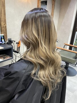 サニー 渋谷(SUNNY) グレーベージュニュアンスカラーアッシュミルクティー