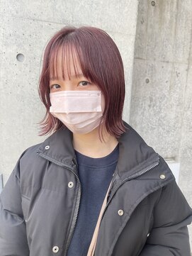 カシュカシュ(cache cache) ピンクラベンダーカラー