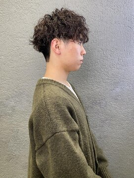 ラヴリア クルメ(LOVERIA KURUME) 波打ち＋波巻きパーマ