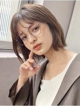 ガーデン オオタカノモリ(garden otakanomori) ニュアンスアラーヌーディーベージュコンパクトミニボブ