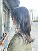 【minim×岩田】インナーカラー×ホワイトシルバー