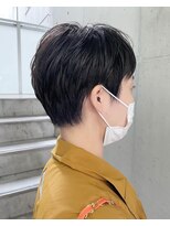 ユノ(juno) 前髪が可愛い、大人の黒髪ベリーショート！
