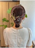 ヘアセットヘアアレンジ着物アレンジアレンジセット