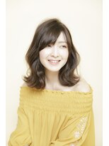 アフロディーテ 銀座(APHRODITE GINZA)&nbsp;黒髪/グレーベージュ/レイヤーロング/前髪パーマ/銀座