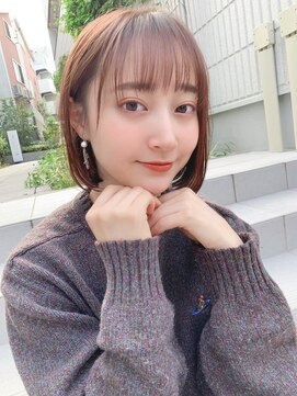 サンド 鹿児島中央(sand) 黒髪/グレーベージュ/レイヤーロング/前髪パーマ[鹿児島中央駅]