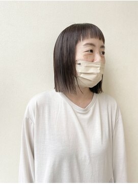 ビジュ(bijou) 切りっぱなしボブ