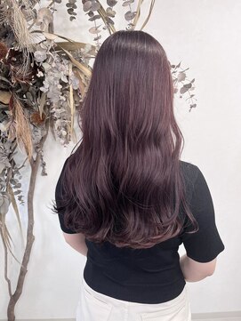 ベルム(Belme) 髪質改善カラーで絹艶色☆韓国風ピンクラベンダー