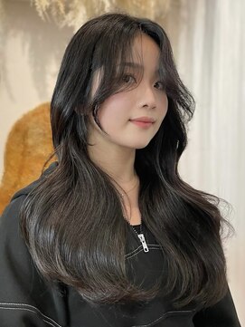 ユニ 表参道(uni) 切りっぱなしボブ/エアリーロング/美髪/ピンクブラウン/表参道