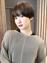 ビュートリアム 南青山(BEAUTRIUM)&nbsp;マッシュショート　顔周りカット　丸みショート　表参道青山