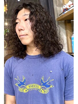 ナループロアオハナ(Nalu pu loa ohana) メンズパーマ/プードルパーマ/ハードパーマ/細かめパーマ