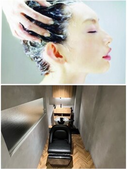 ヘアーサロン フーガ 春日部店(HAIR SALON fuuga)の写真/オーガニック成分の新感覚ジェルスパが人気！頭皮環境を整えながらオールハンド施術でリラックス効果抜群♪
