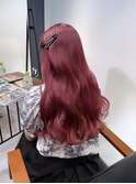 ブリーチなしでも叶う!ダブルカラーピンク