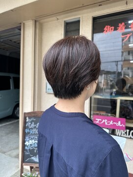 多毛さんもおさまるショート/高知美容室