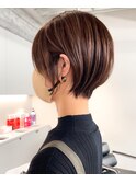 ミルクティーベージュダブルカラーインナーカラーケアブリーチ