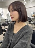 ショートレイヤーカット内巻き顔まわりレイヤーカット