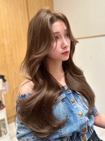 アマトウキョウ アユンチェ(AMA TOKYO×AYUNCHE)&nbsp;韓国ヘア　2wayバング  レイヤーカット くびれヘア  顔周り