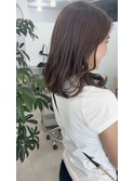透明感ベージュカラーと髪質改善トリートメント♪