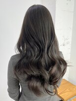 アルバム 銀座(ALBUM GINZA)&nbsp;ロング顔周りレイヤーくびれヘア韓国ヘア_ba541242