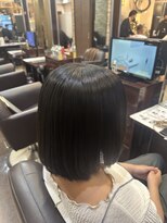 キャラ 池袋本店(CHARA)&nbsp;髪質改善×縮毛矯正で叶う！憧れのサラ艶ストレート！【池袋】