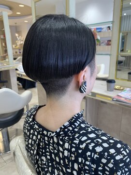 アッシュ 仙川店(Ash) 2ブロック刈り上げハンサムショート刈り上げ女子メンズライク