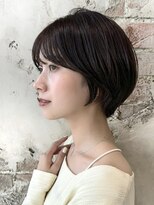 アフロート ルヴア(AFLOAT RUVUA)&nbsp;「岩田莉奈」40代50代に人気の似合わせ丸みショートボブ　新宿