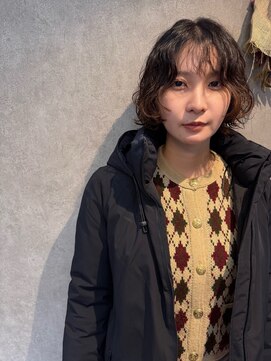 パーミル ヘア クマモト(permille ‰ hair Kumamoto) ボブ×ドライパーマ