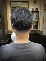 レオヘアワークス(LEO HAIR WORKS)&nbsp;リバースパーマ　新潟床屋　メンズパーマ　女池　バーバー新潟市