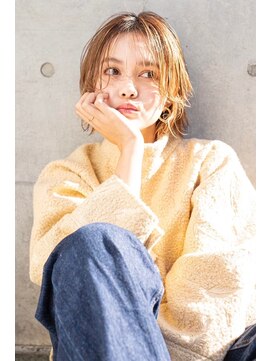 レゴ(REGO) #小顔黒髪クラゲヘアーオリーブグレーココアベージュ